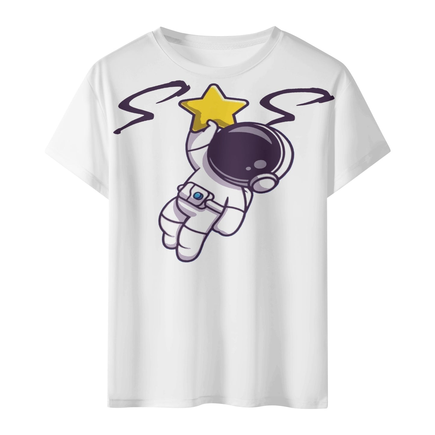 Space Man 23 Kids Short Sleeve T-Shirt