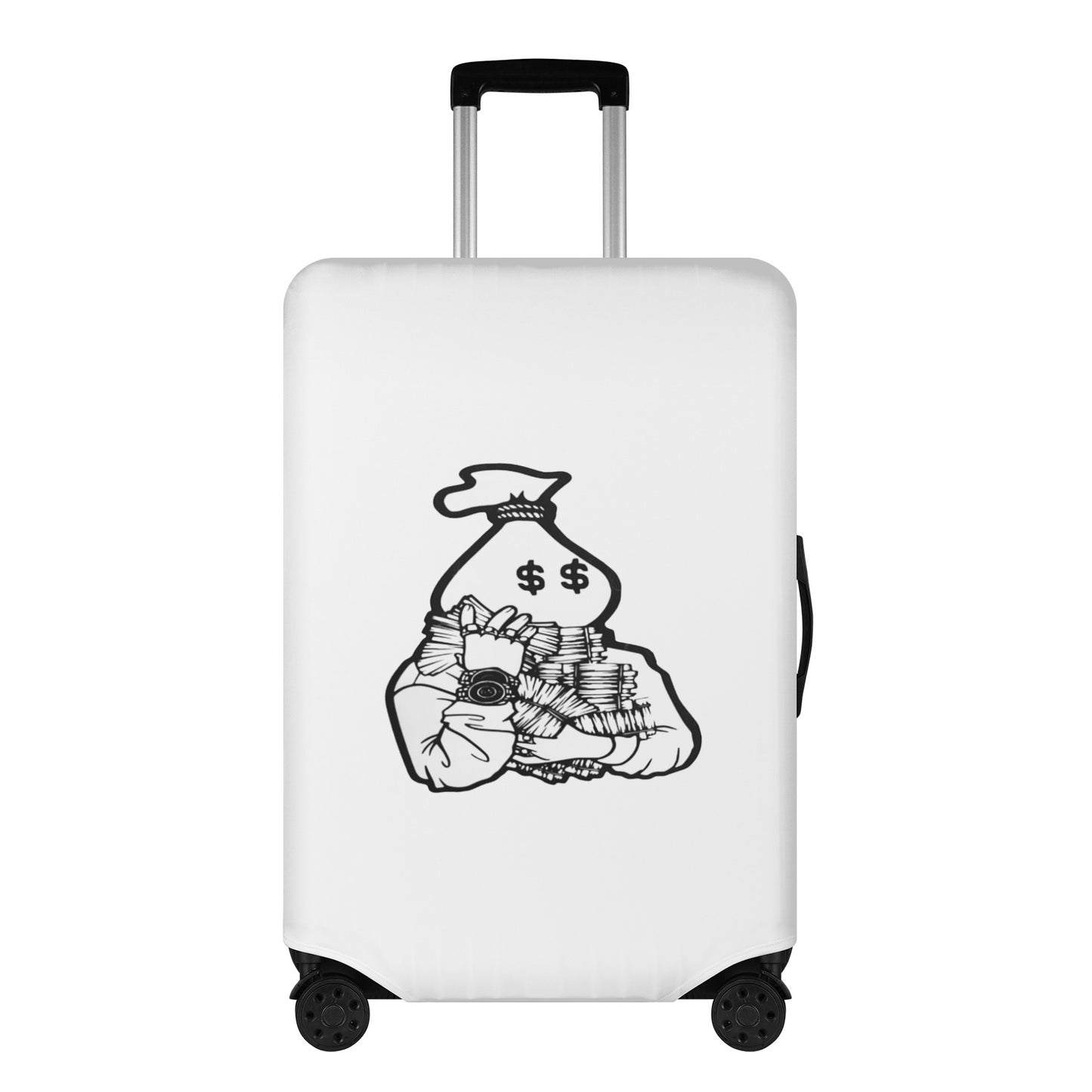 Money Man Polyester Luggage