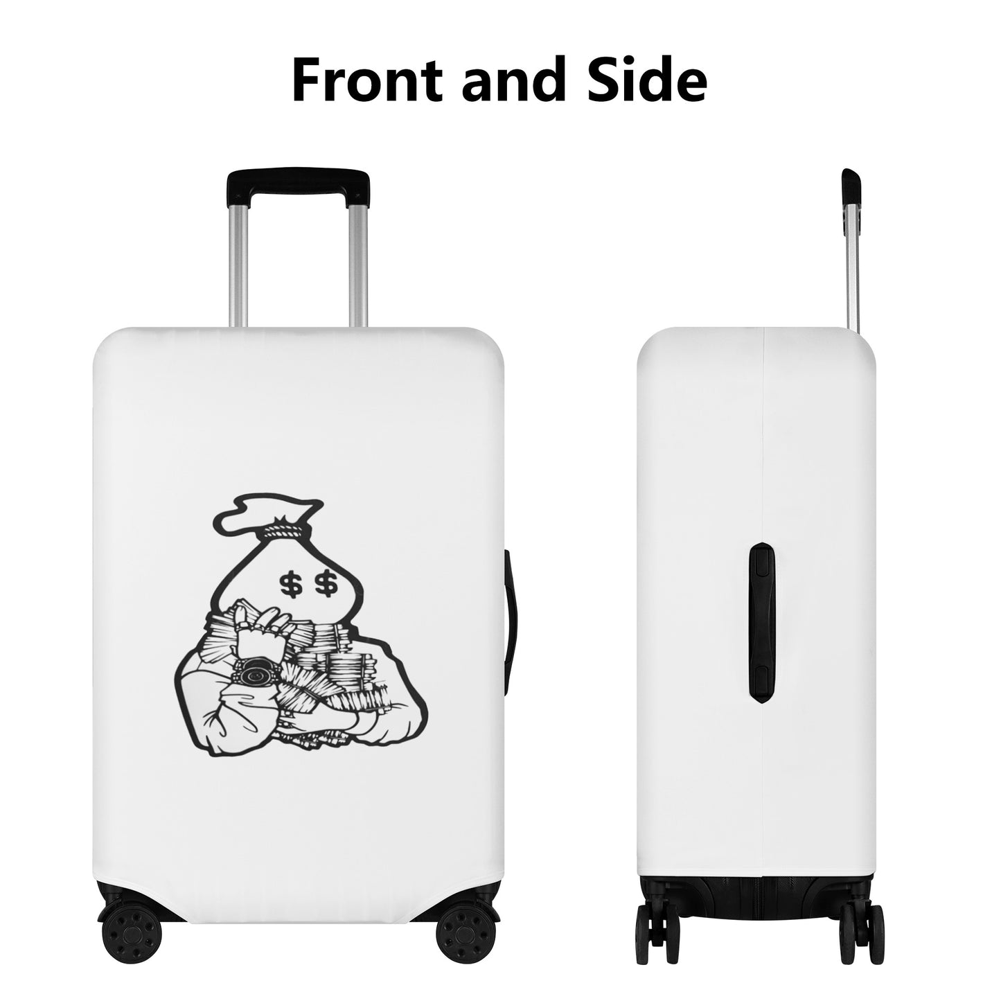 Money Man Polyester Luggage