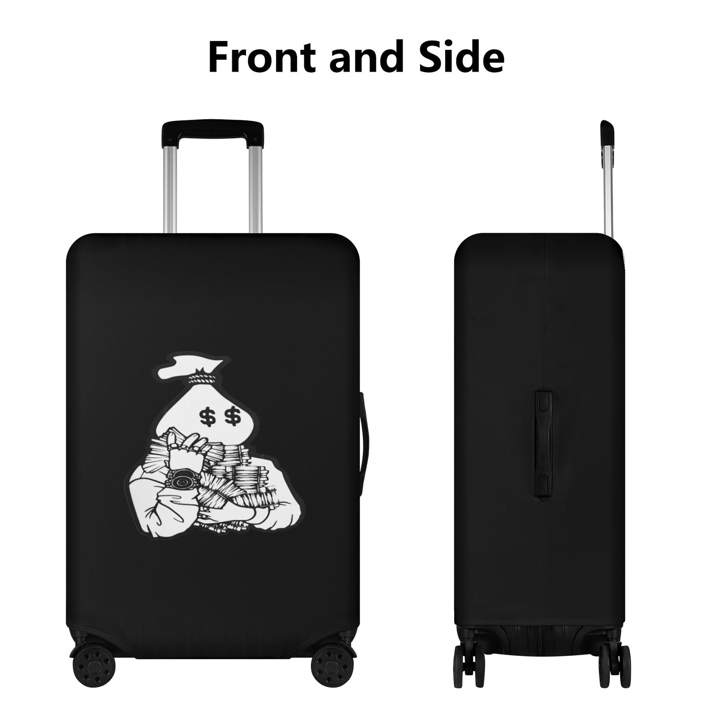 Money Man Polyester Luggage