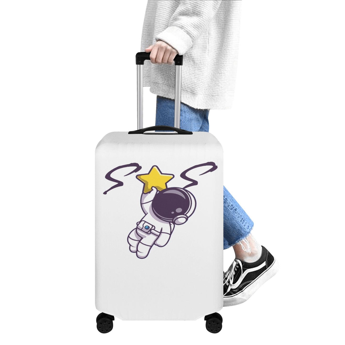 Space Man 23 Polyester Luggage