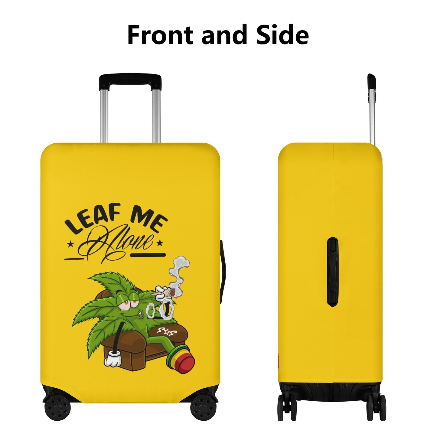 Leaf Me Alone 4/20 Edition Polyester Luggage