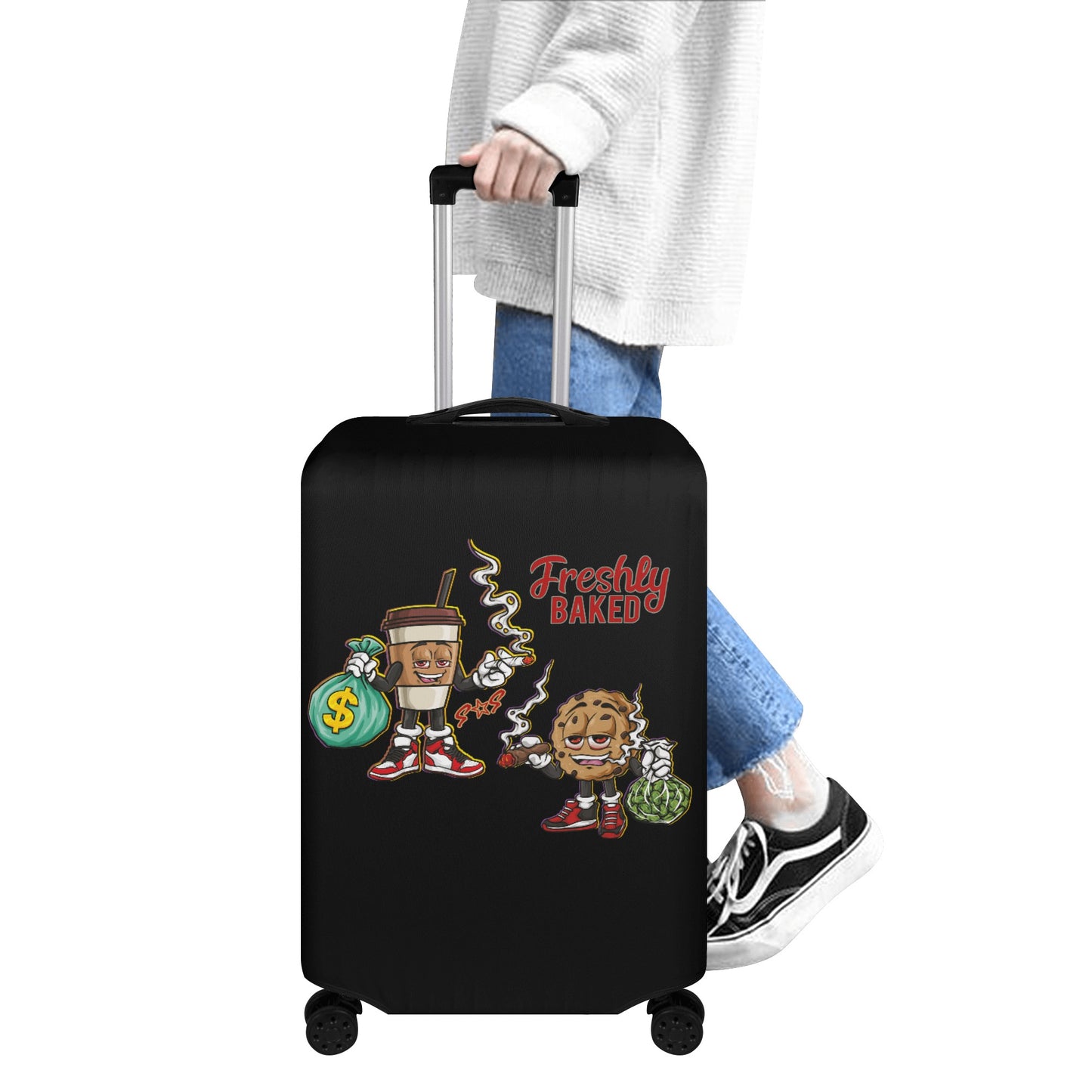 Freshly Baked 4/20 Edition Polyester Luggage