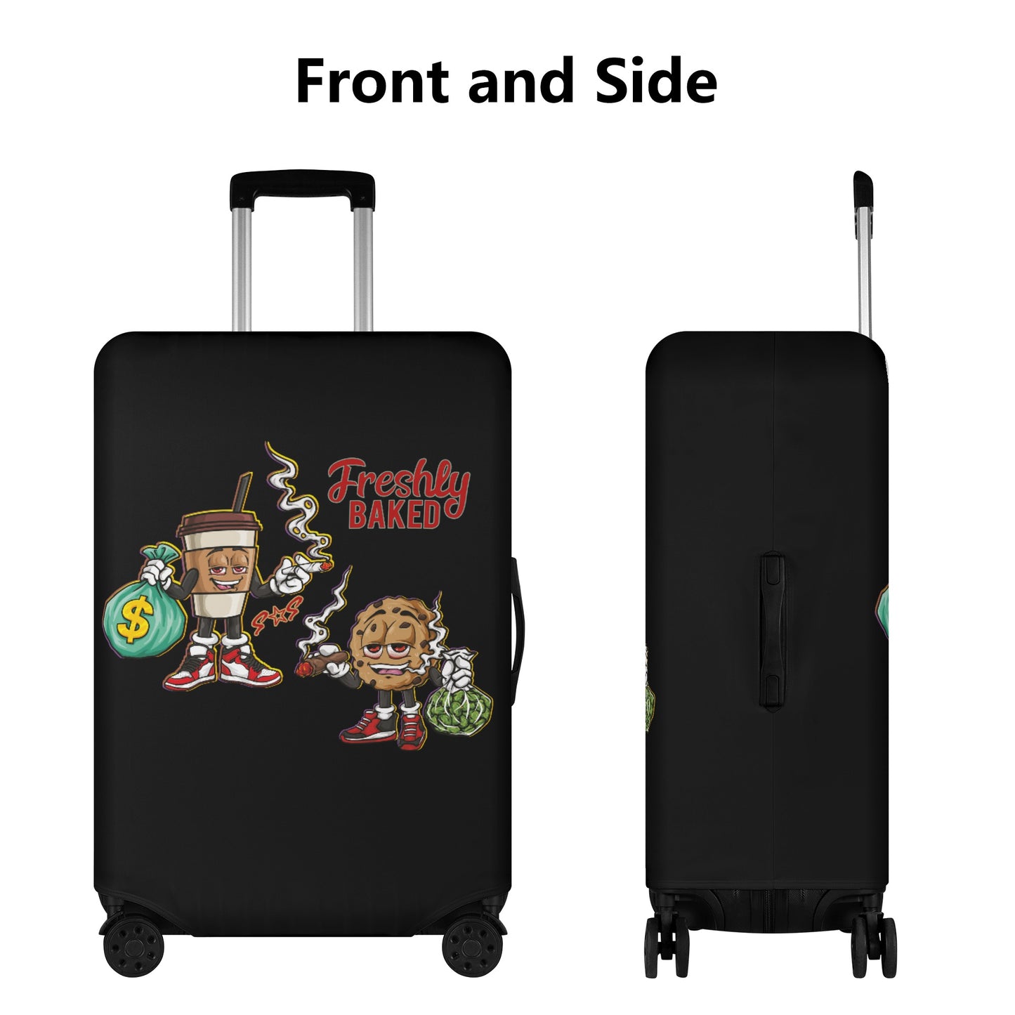 Freshly Baked 4/20 Edition Polyester Luggage