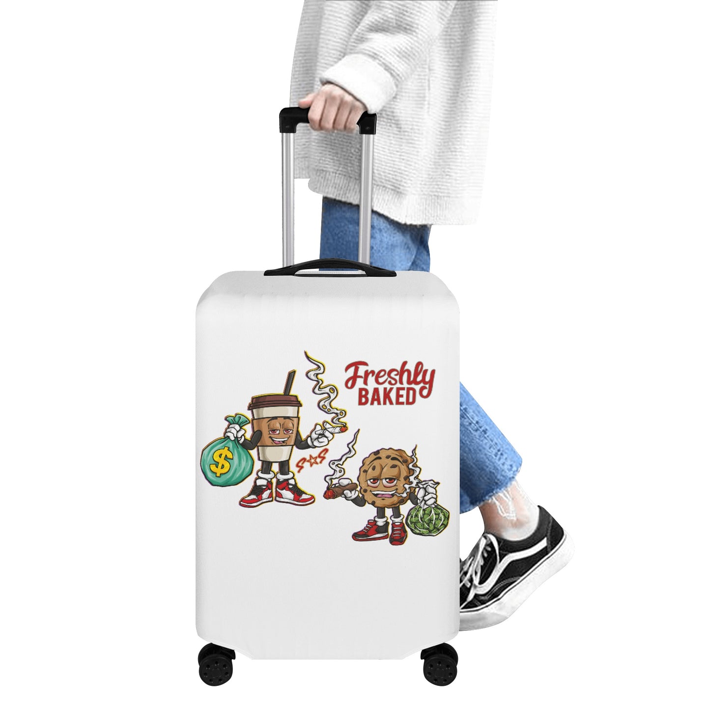 Freshly Baked 4/20 Edition Polyester Luggage