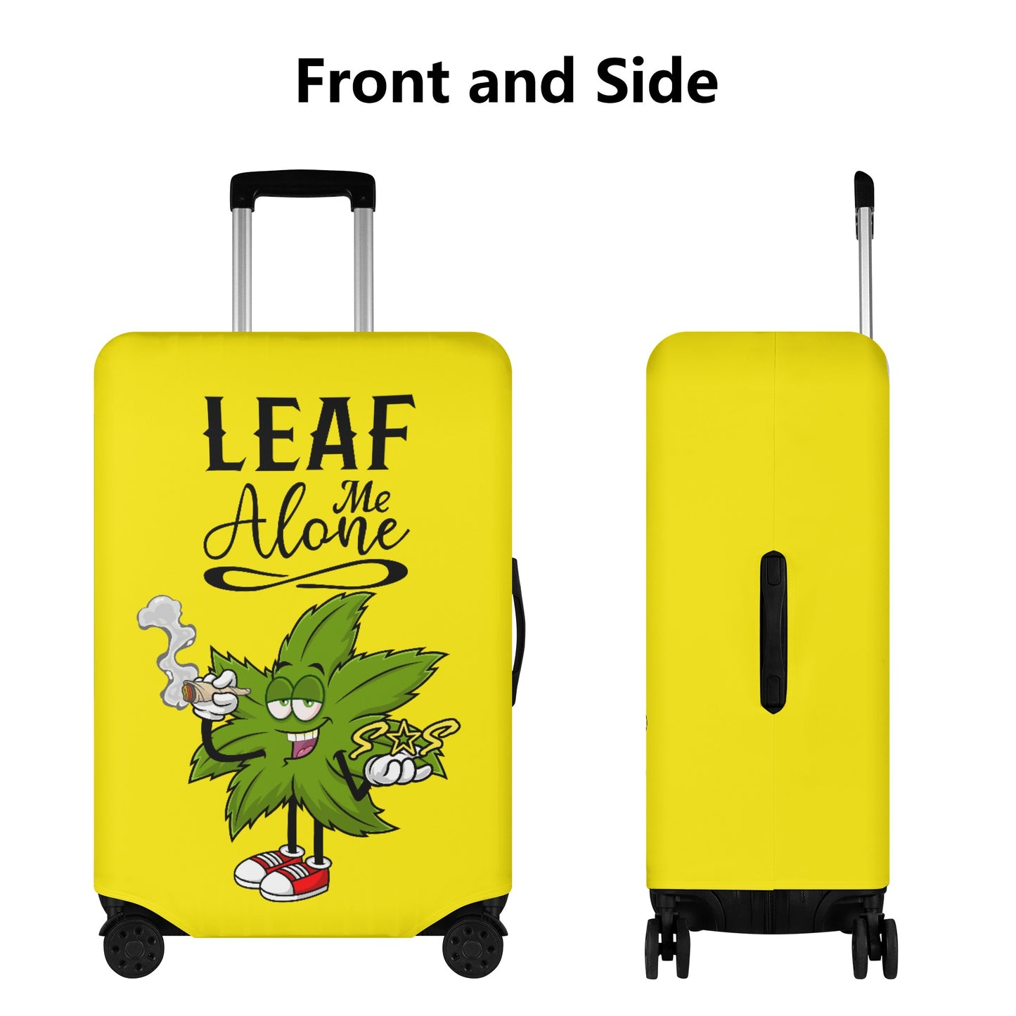 Leaf Me Alone 4/20 Edition Polyester Luggage