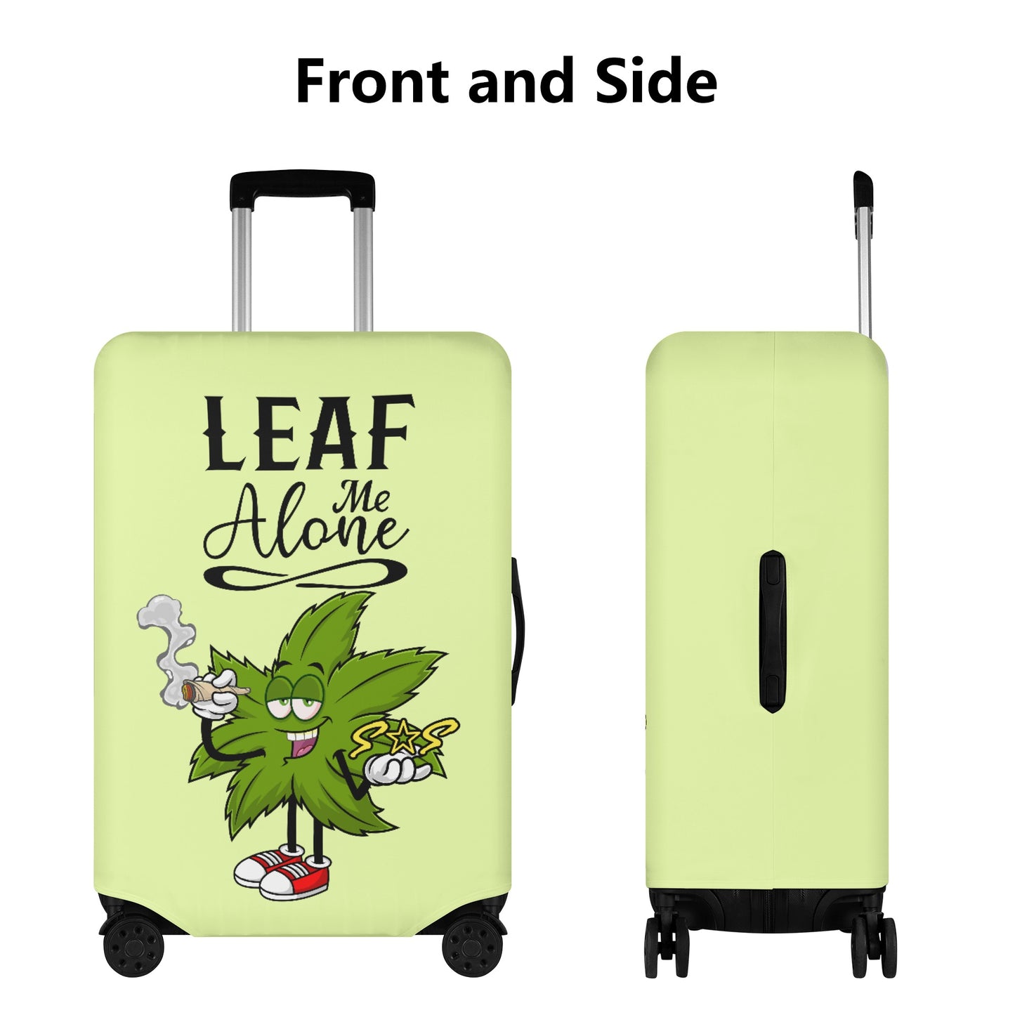 Leaf Me Alone 4/20 Edition Polyester Luggage