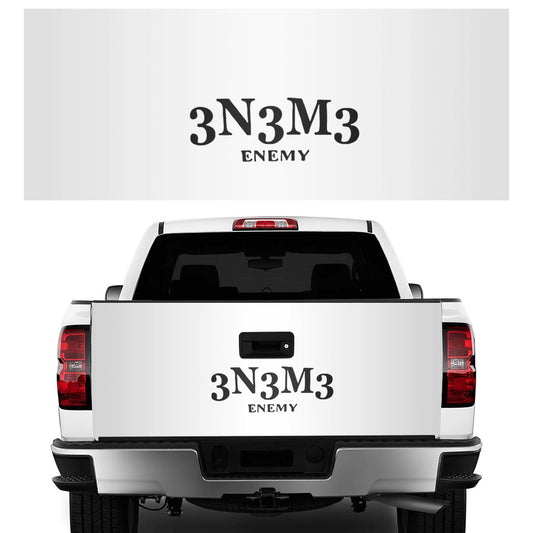 3.N.3.M.3 Enemy Truck Decals Sticker