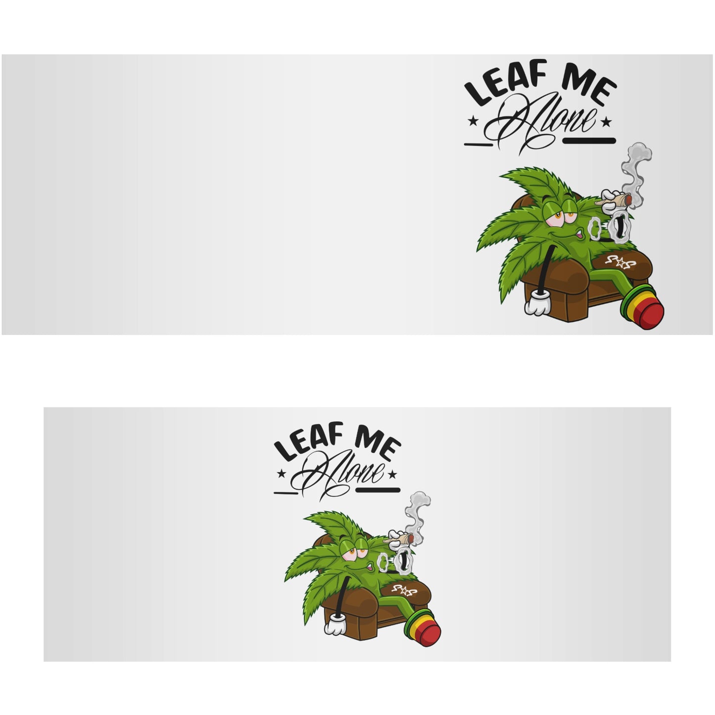 Leaf Me Alone 4/20 Edition Truck Decals Sticker