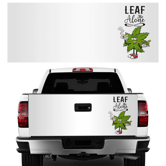 Leaf Me Alone 4/20 Edition 2.0 Truck Decals Sticker