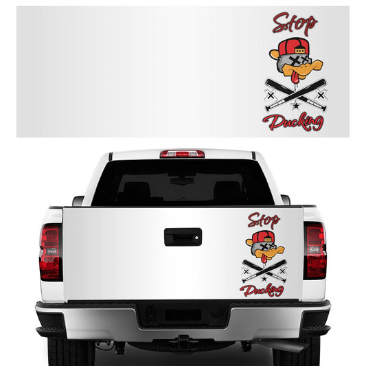 Stop Ducking 3.0 Truck Decals Sticker