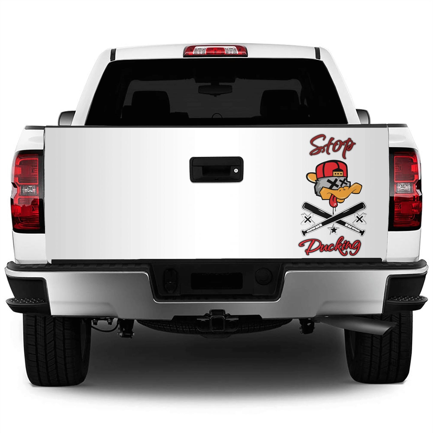 Stop Ducking 3.0 Truck Decals Sticker