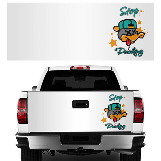 Stop Ducking 3.0 Truck Decals Sticker