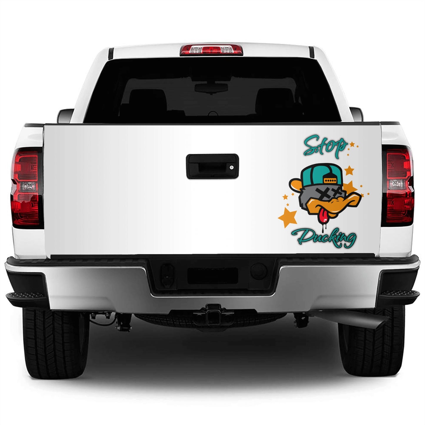 Stop Ducking 3.0 Truck Decals Sticker