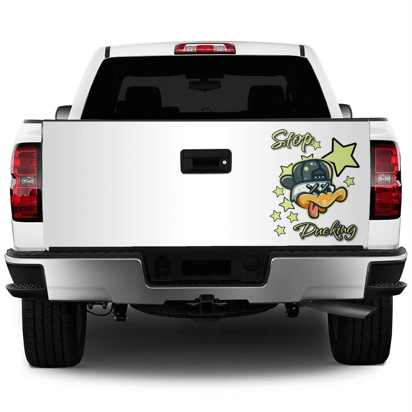 Stop Ducking 3.0 Truck Decals Sticker