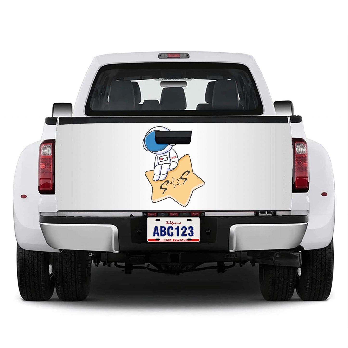 S.O.S Astronaut Truck Decals Sticker