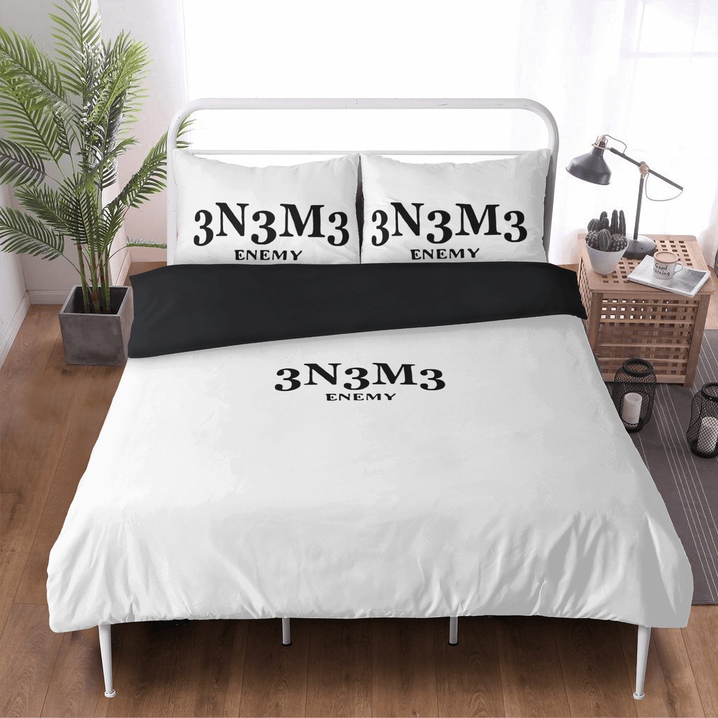 3.N.3.M.3 Enemy 3 Pcs Beddings