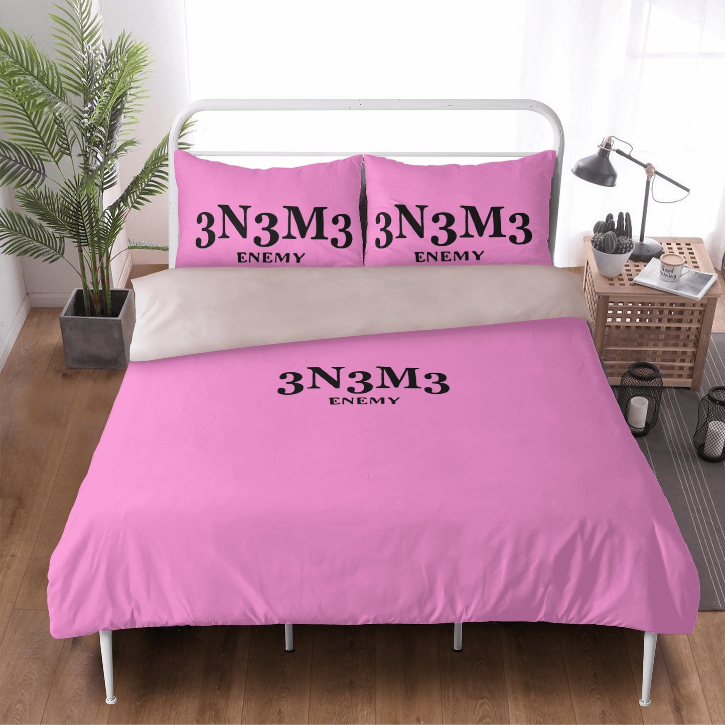 3.N.3.M.3 Enemy  3 Pcs Beddings