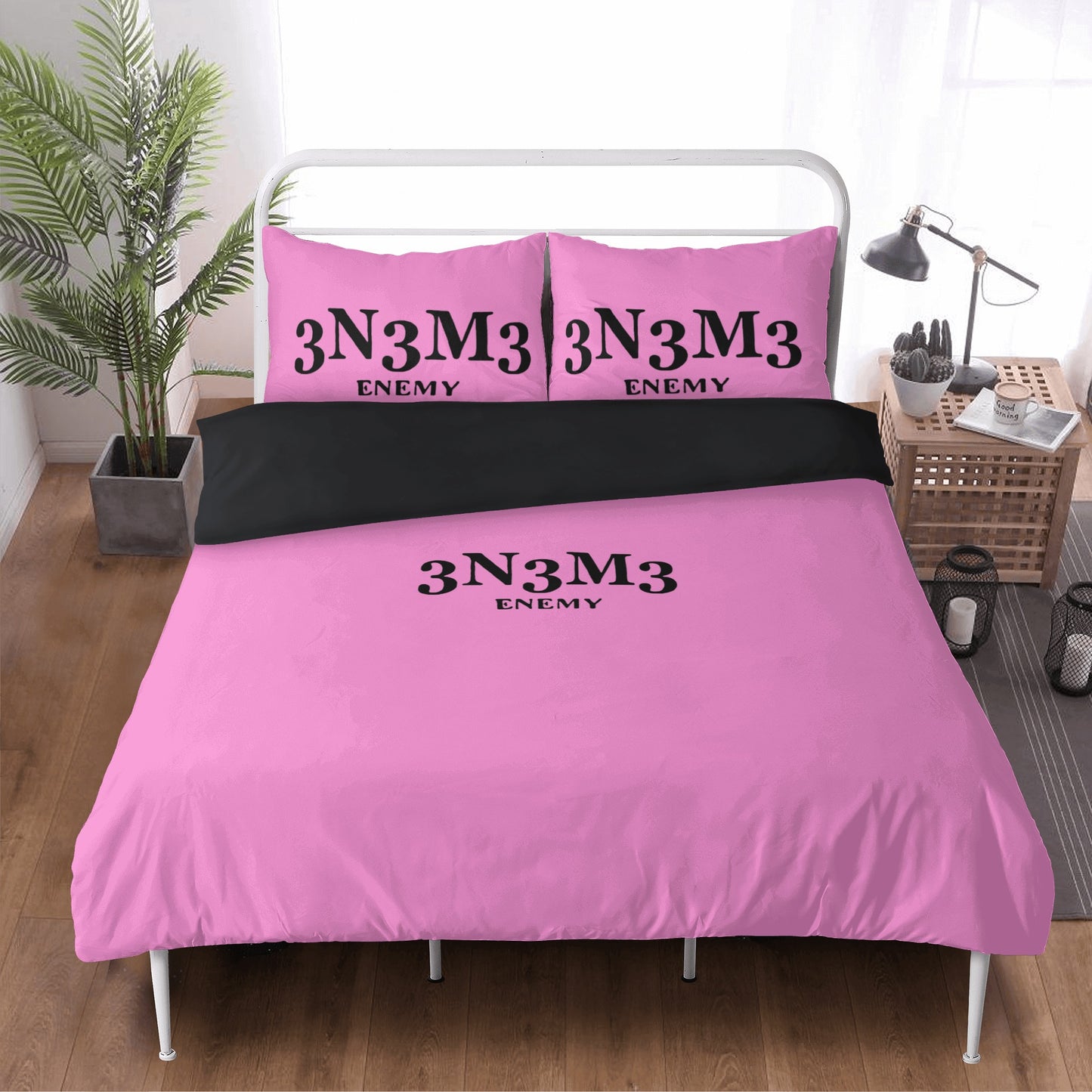 3.N.3.M.3 Enemy  3 Pcs Beddings