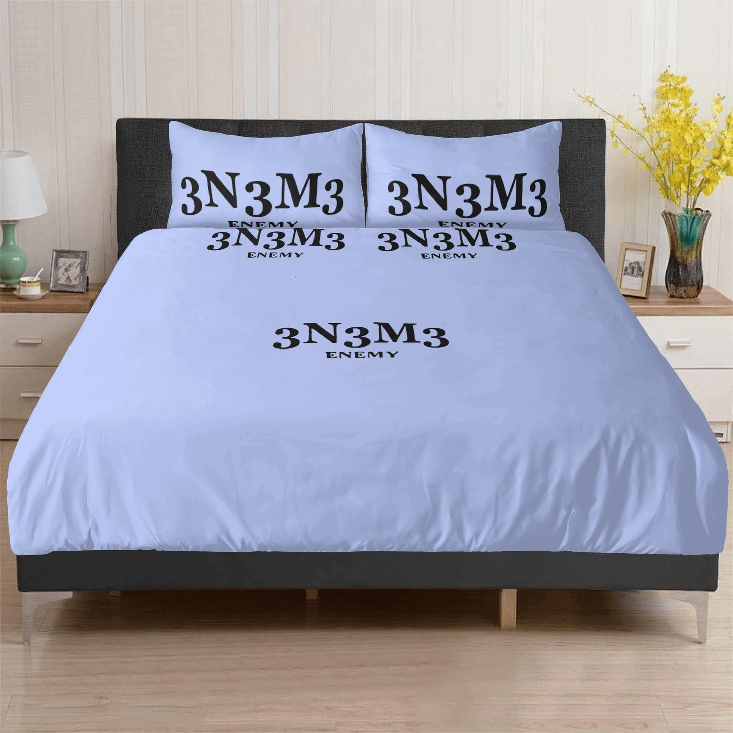 3.N.3.M.3 Enemy 3 Pcs Beddings