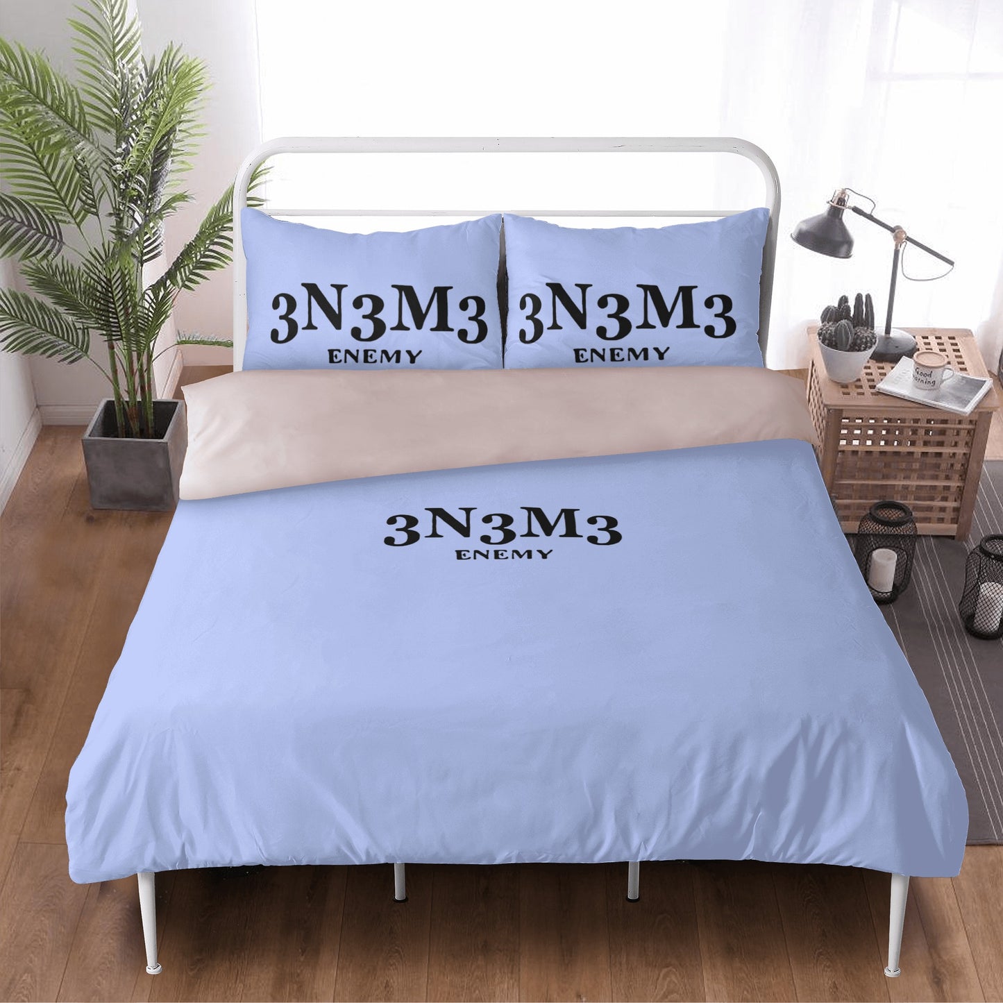 3.N.3.M.3 Enemy 3 Pcs Beddings