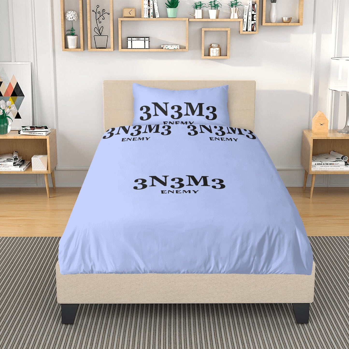 3.N.3.M.3 Enemy 3 Pcs Beddings