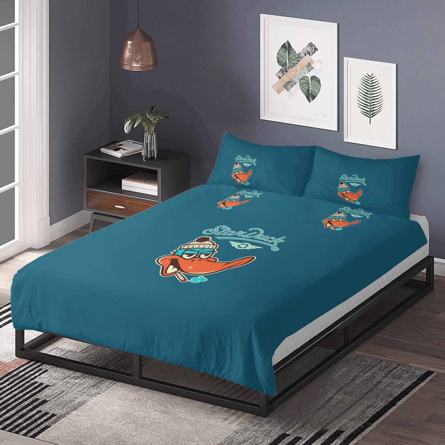 Star Duck 3 Pcs Beddings