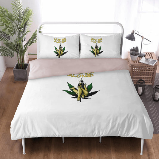 Leaf Me Alone 4/20 Edition 3 Pcs Beddings