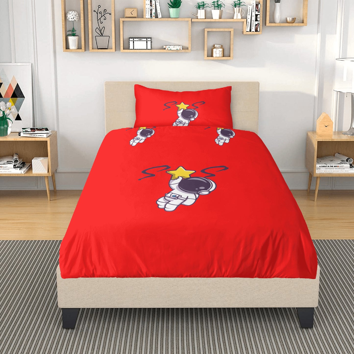 Space Man 23 3 Pcs Beddings