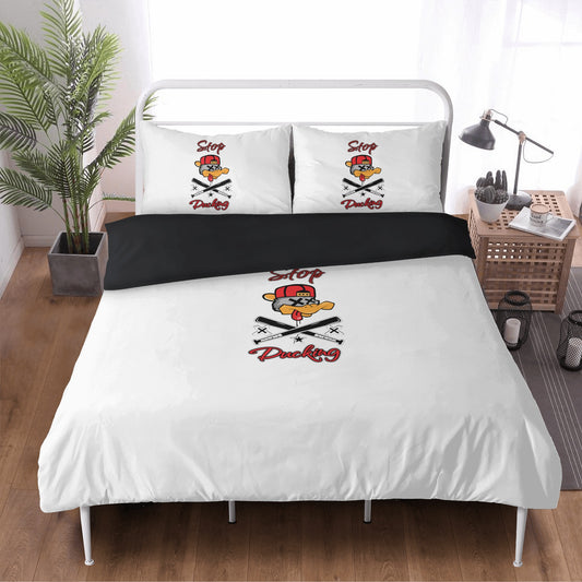 Stop Ducking 2.0 3 Pcs Beddings