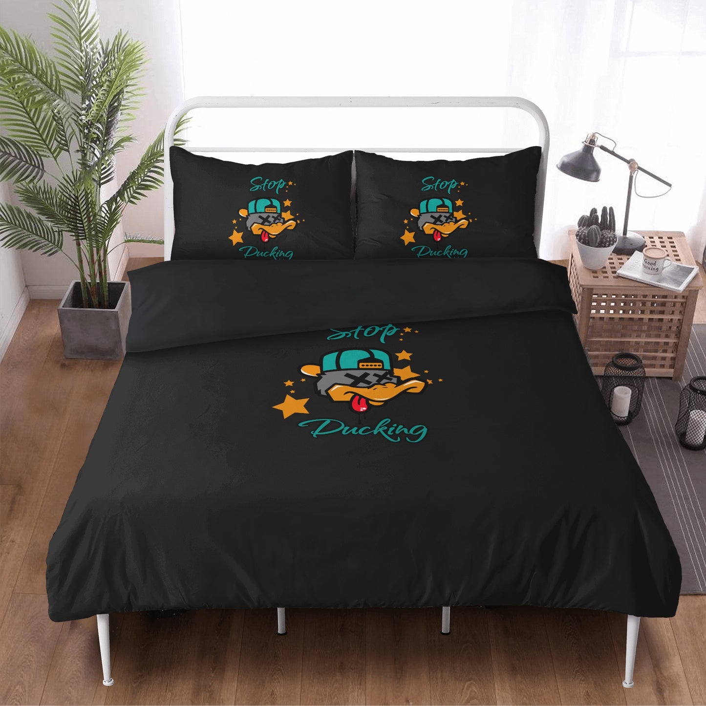 Stop Ducking 3.0 3 Pcs Beddings