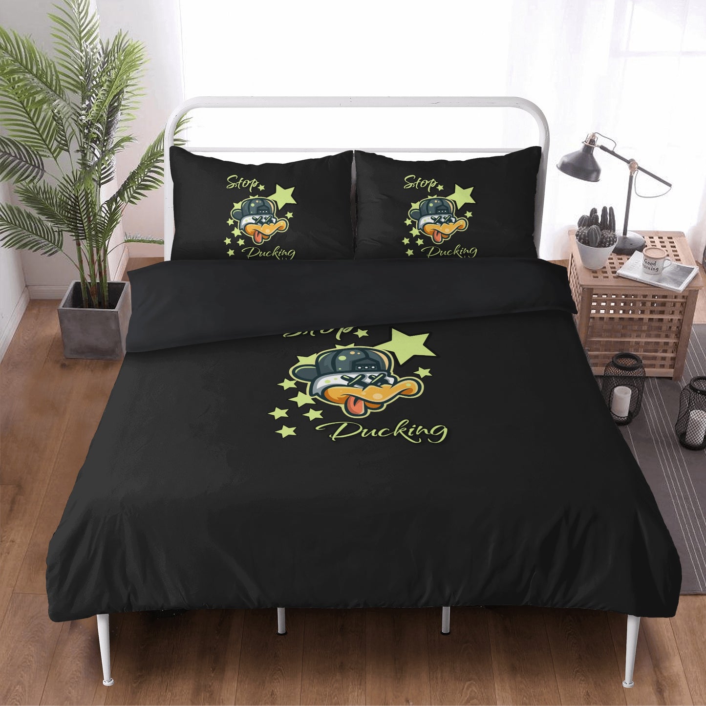 Stop Ducking 3.0 3 Pcs Beddings