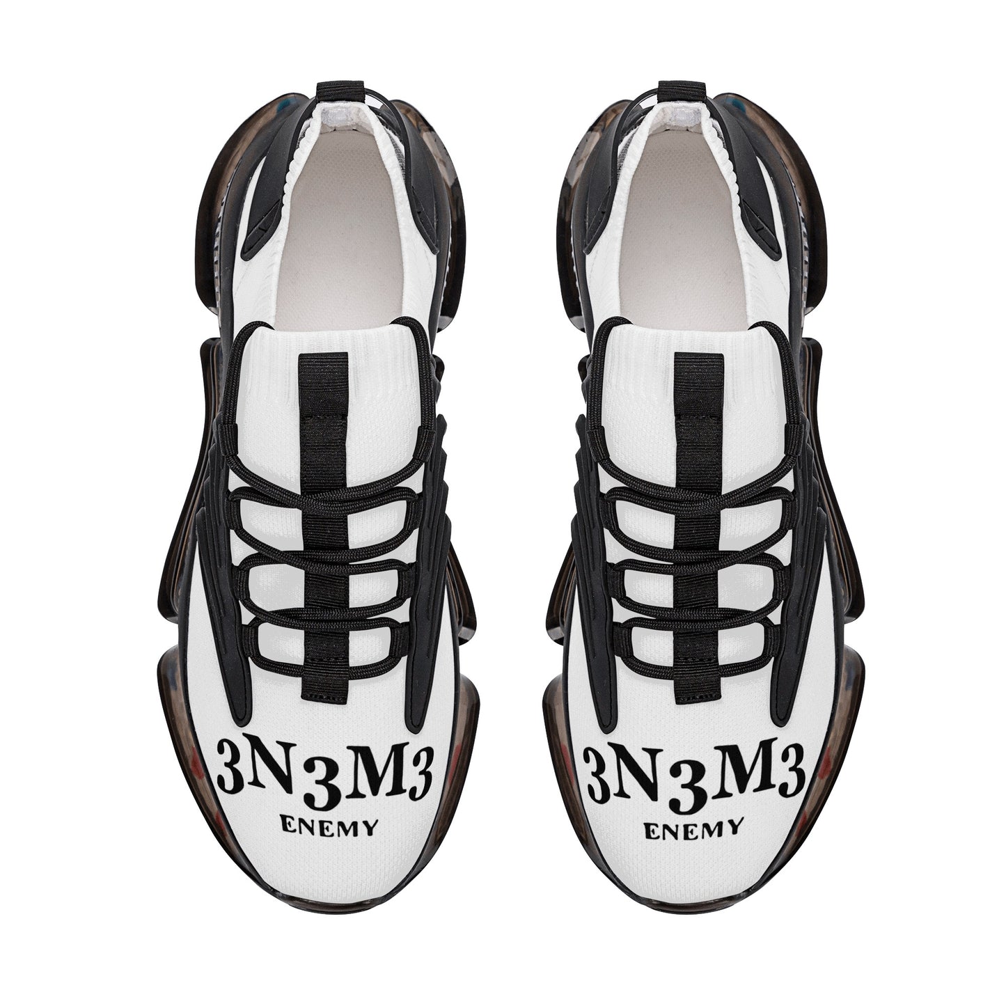 3.N.3.M.3 Enemy Womens  Cookies & Cream Sneakers