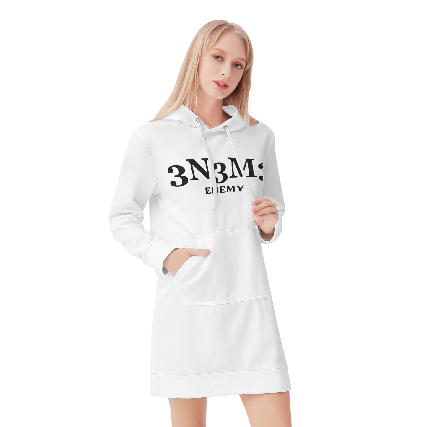 3.N.3.M.3 Enemy Womens Hoodie Dress