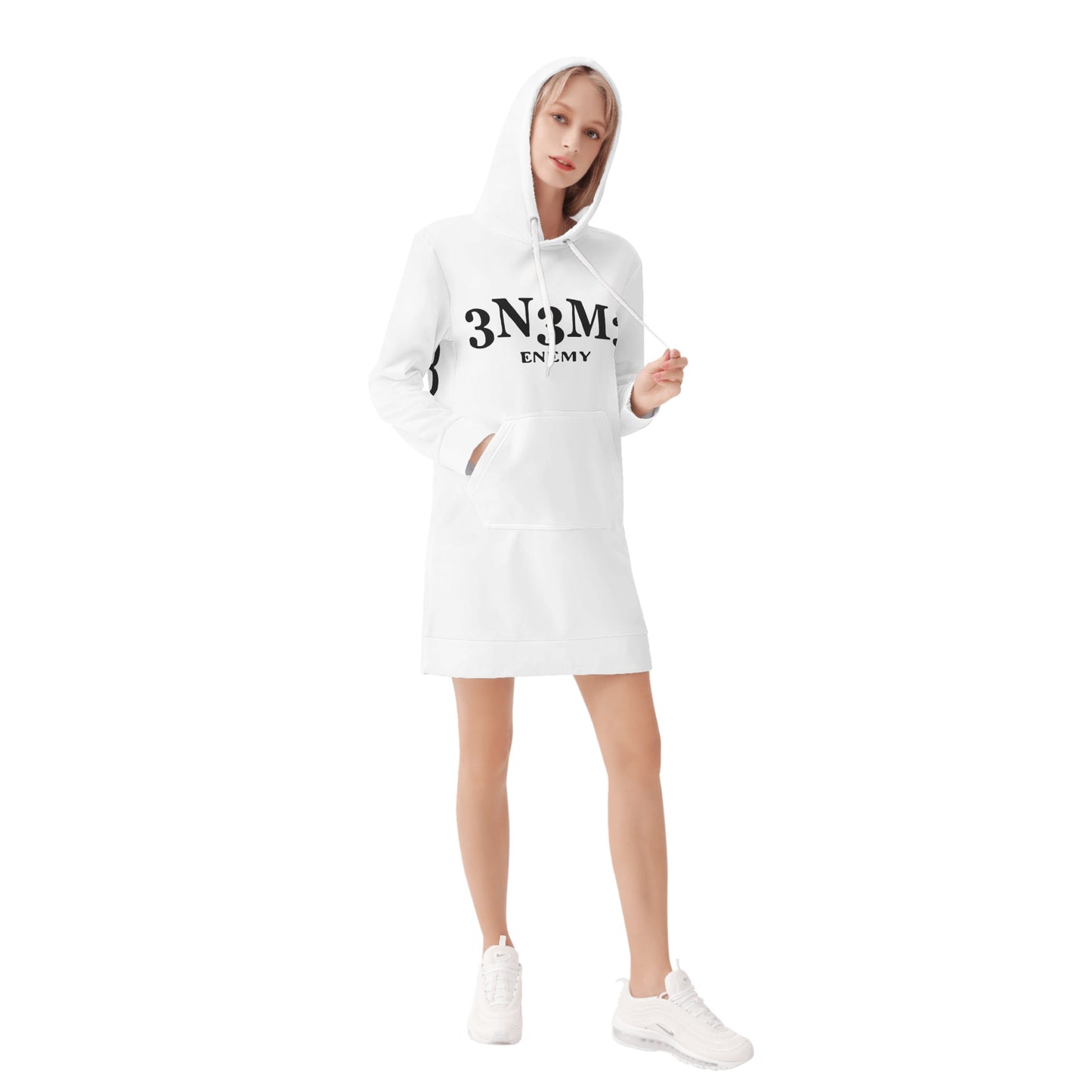 3.N.3.M.3 Enemy Womens Hoodie Dress