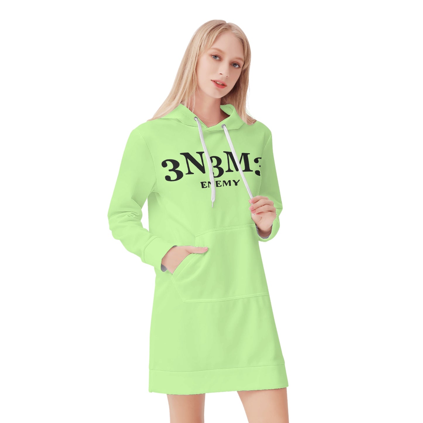 3.N.3.M.3 Enemy Womens Hoodie Dress