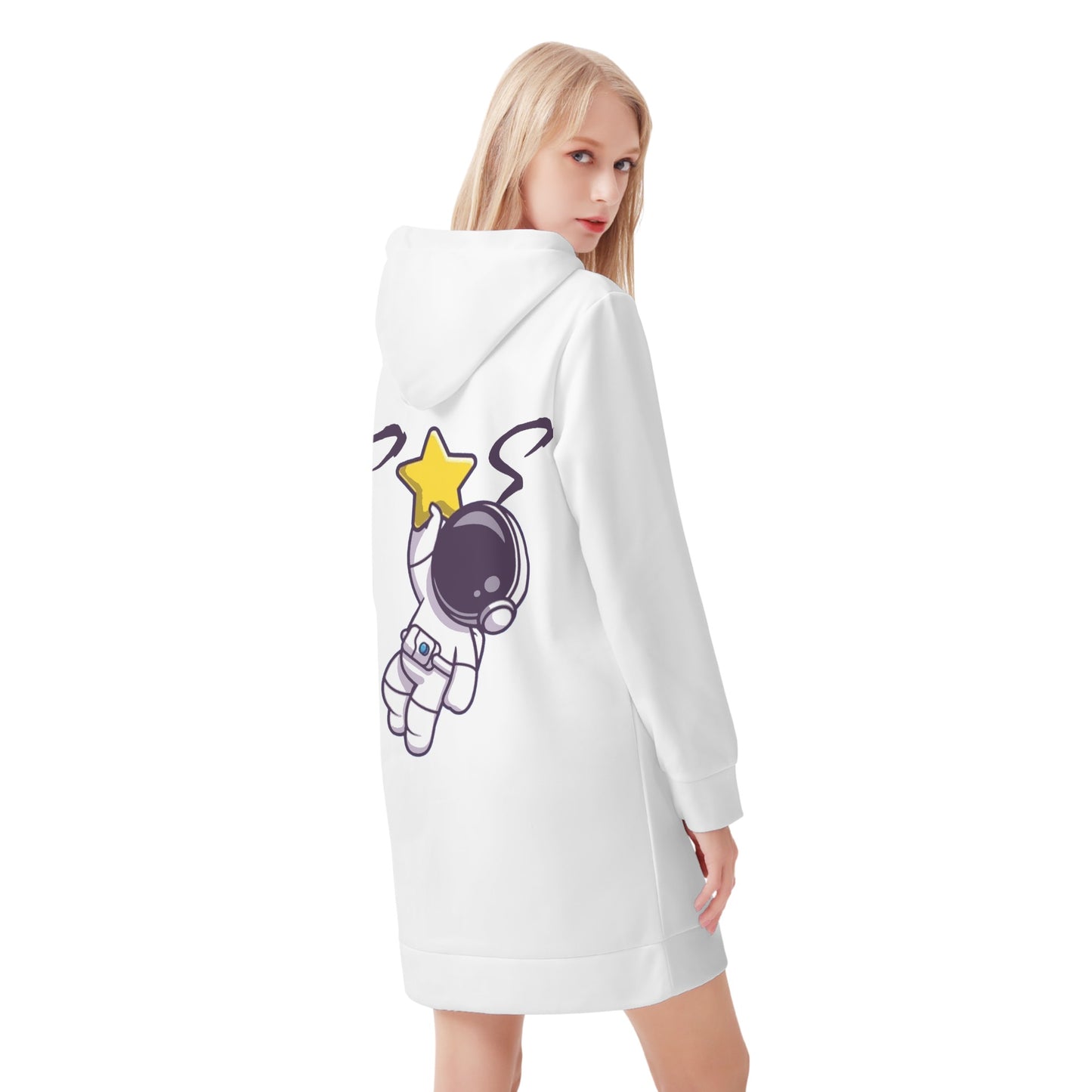 Space Man 23 Womens Hoodie Dress