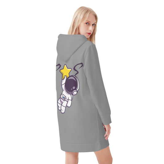 Space Man 23 Womens Hoodie Dress