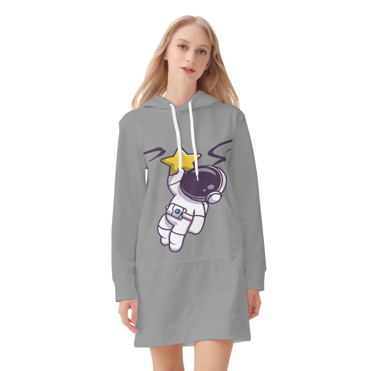 Space Man 23 Womens Hoodie Dress