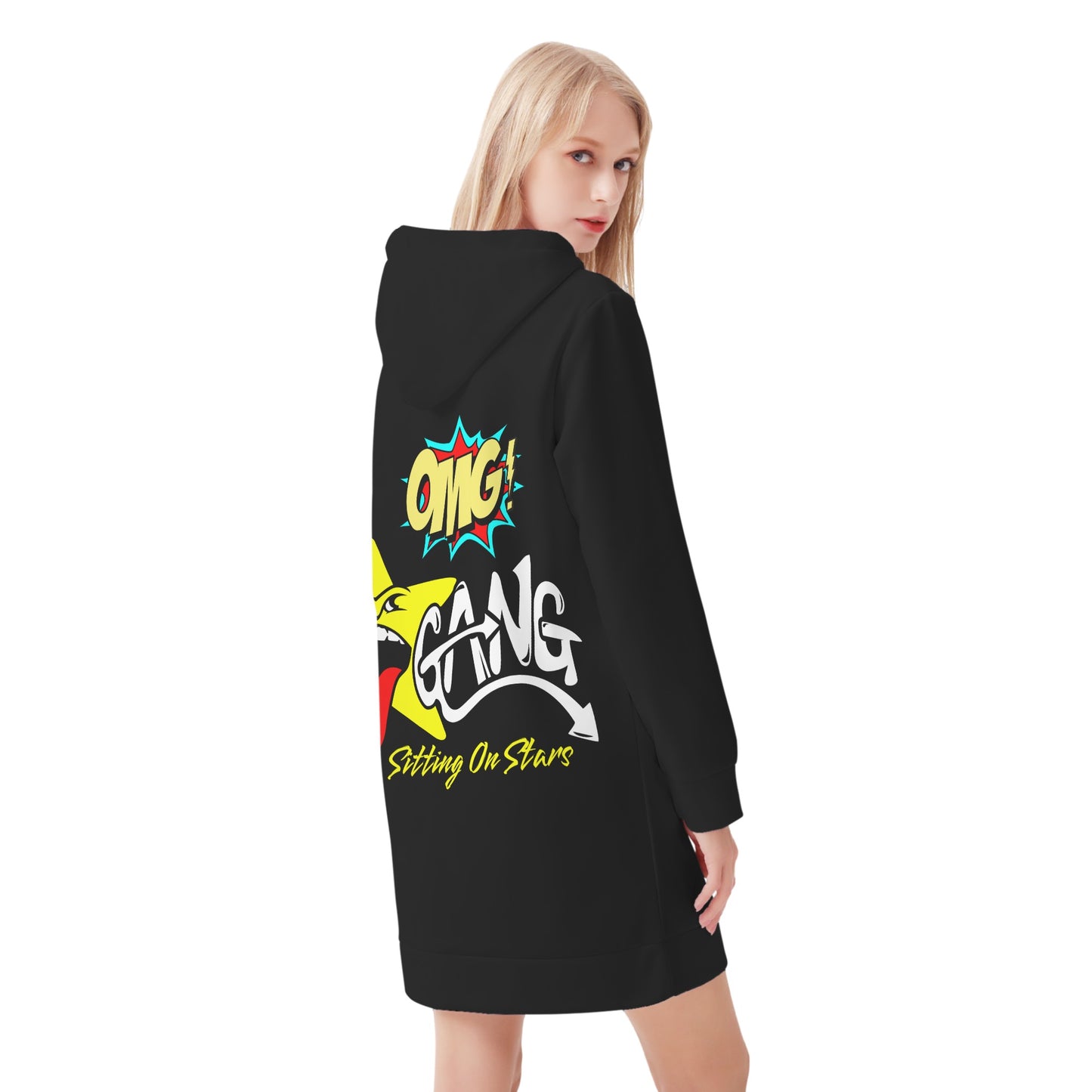 Star Gang Womens Hoodie Dress