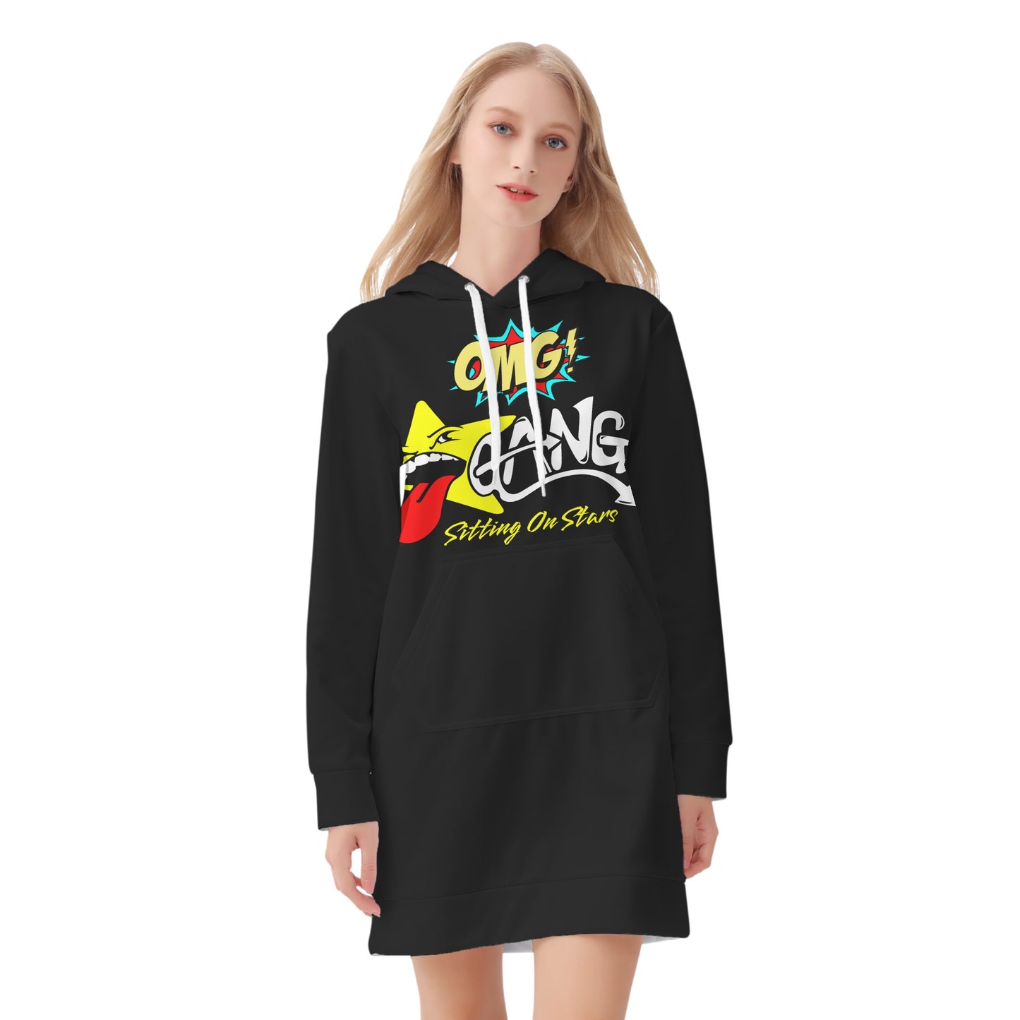 Star Gang Womens Hoodie Dress