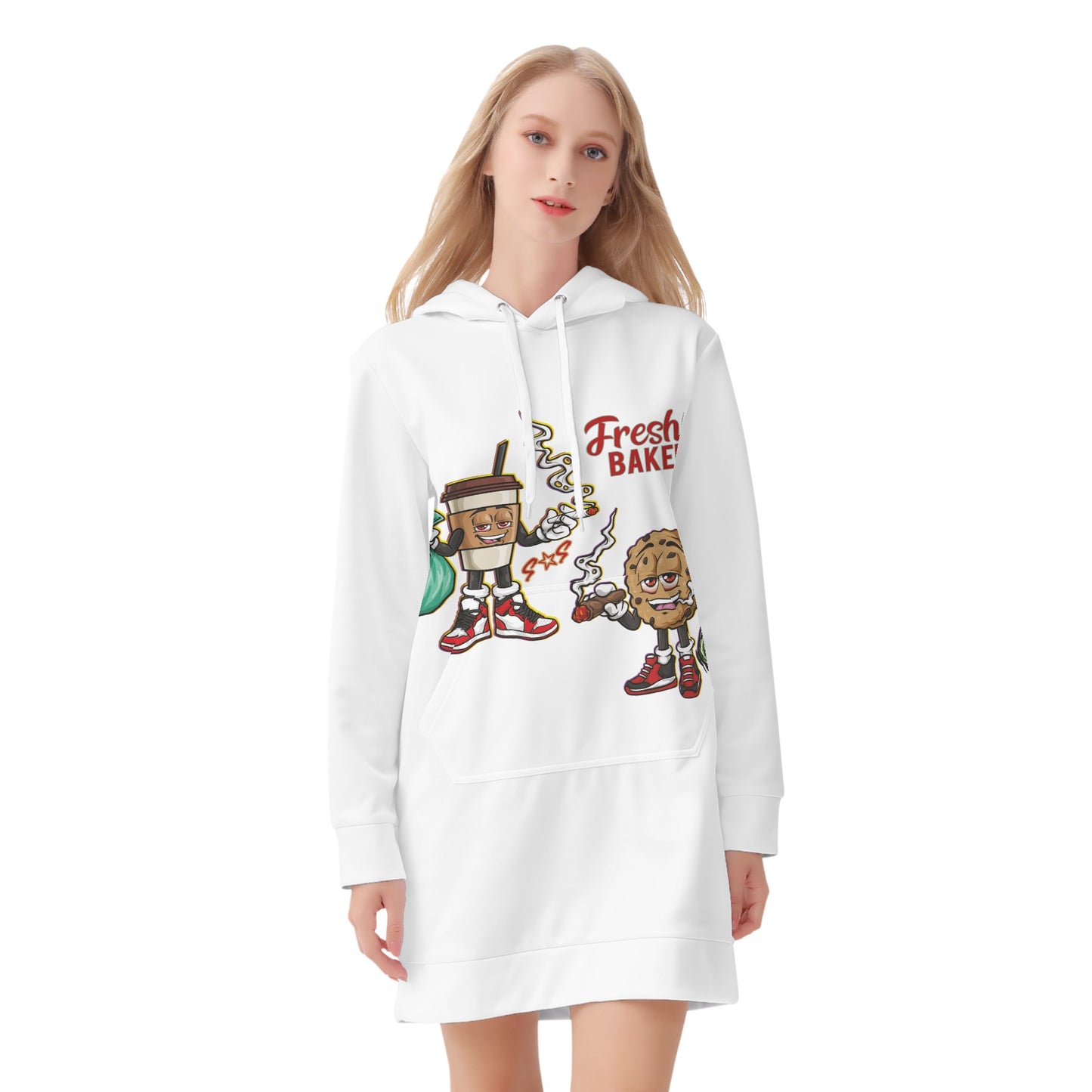 Freshly Baked 420 Edition Womens Hoodie Dress