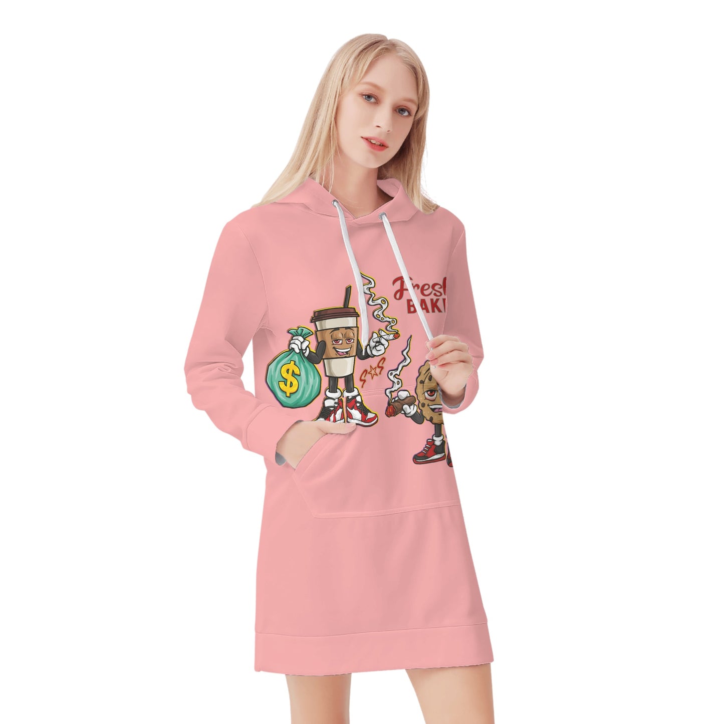 Freshly Baked 420 Edition Womens Hoodie Dress