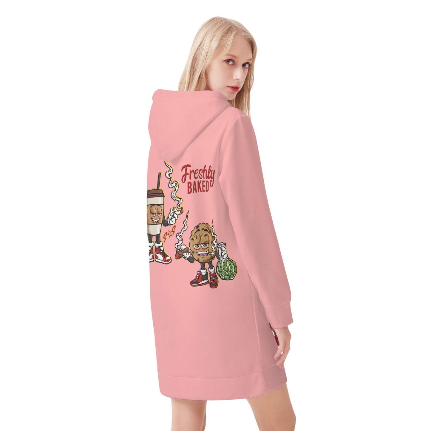 Freshly Baked 420 Edition Womens Hoodie Dress