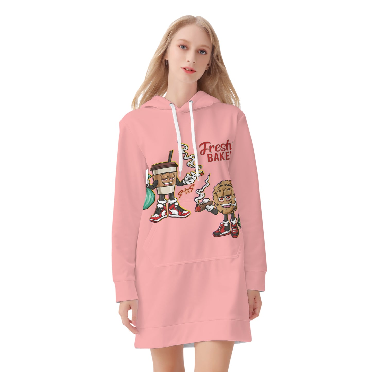 Freshly Baked 420 Edition Womens Hoodie Dress