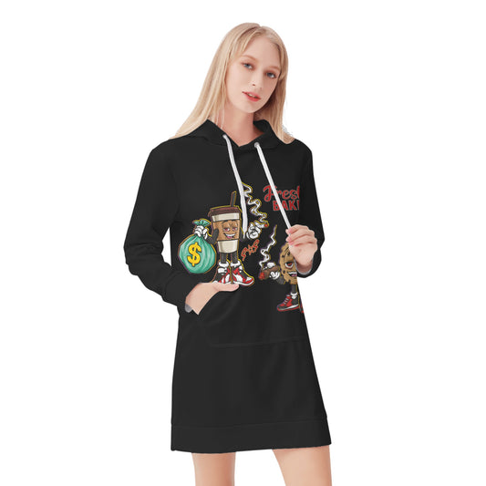 Freshly Baked 420 Edition Womens Hoodie Dress