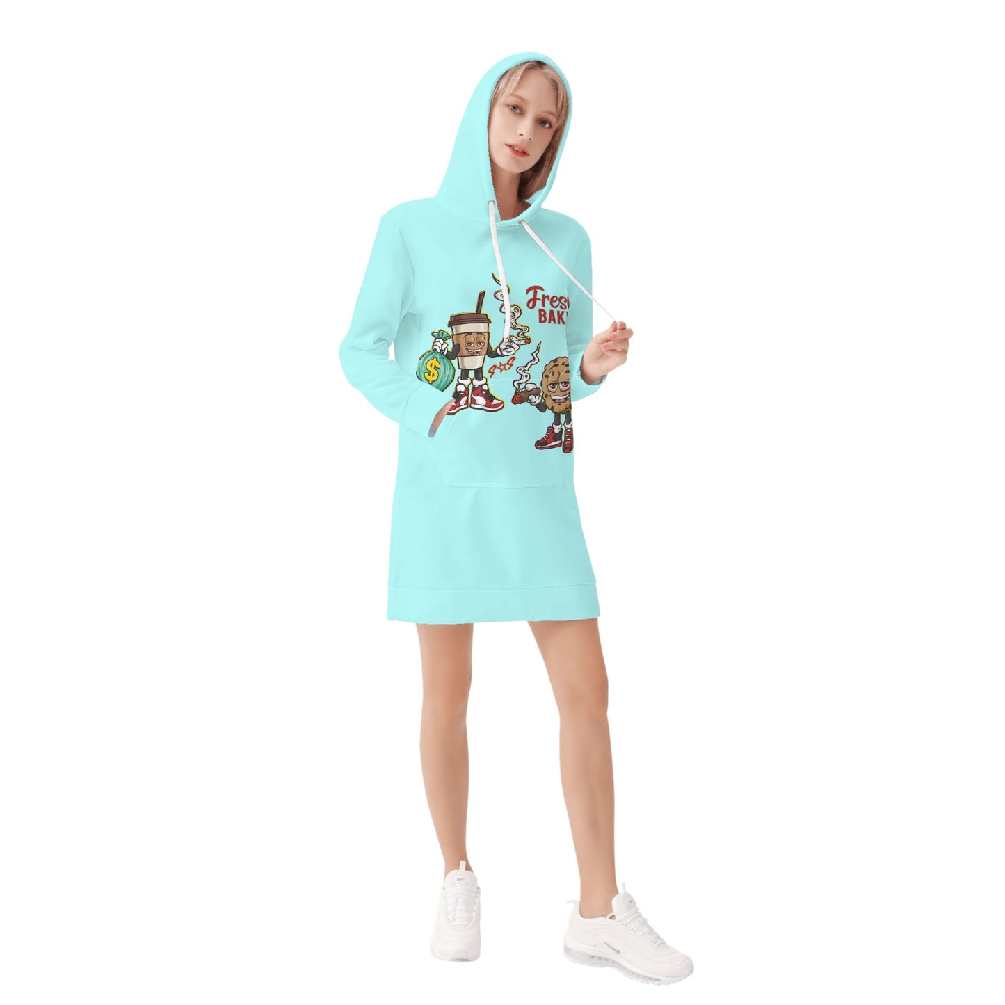 Freshly Baked 420 Edition Womens Hoodie Dress