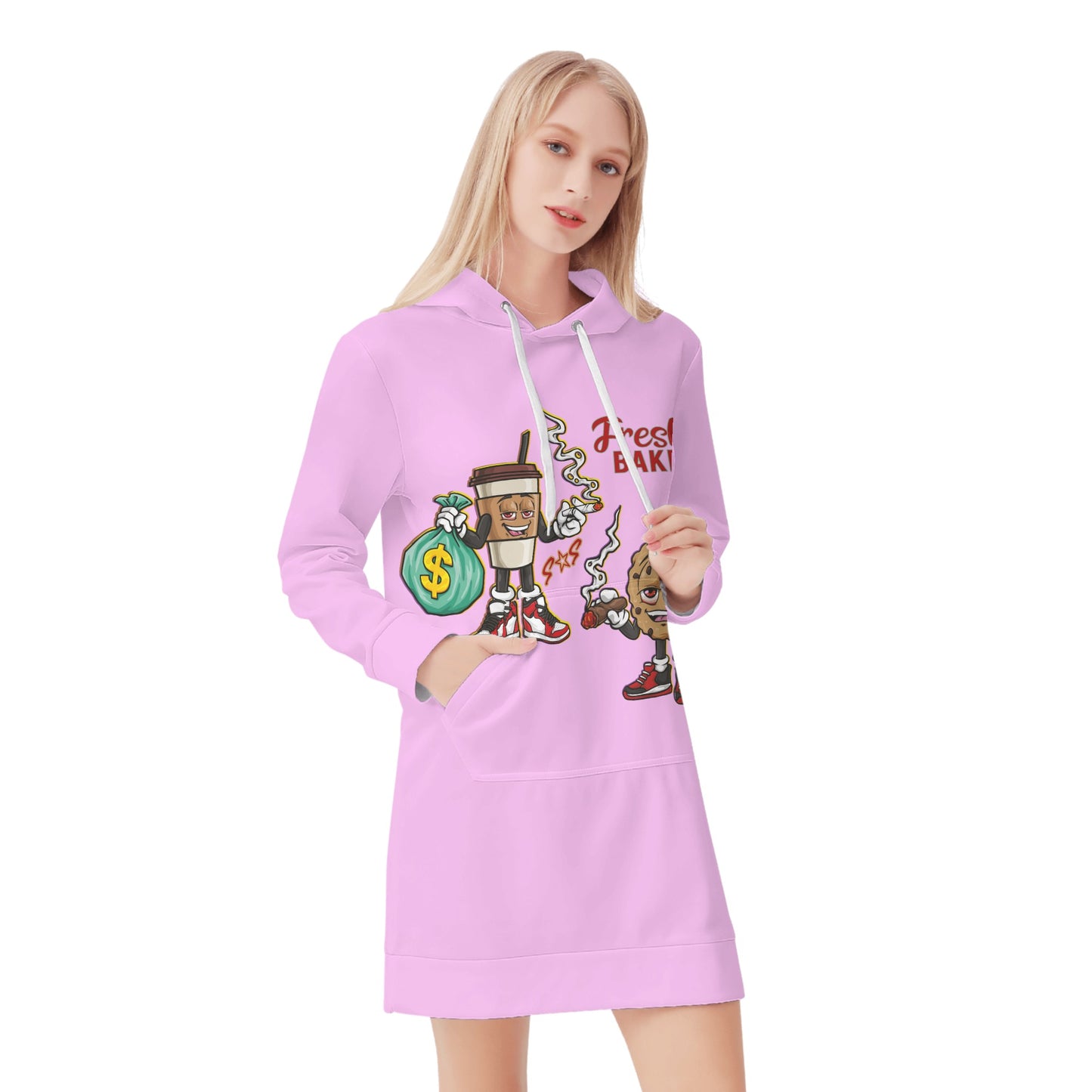 Freshly Baked 420 Edition Womens Hoodie Dress