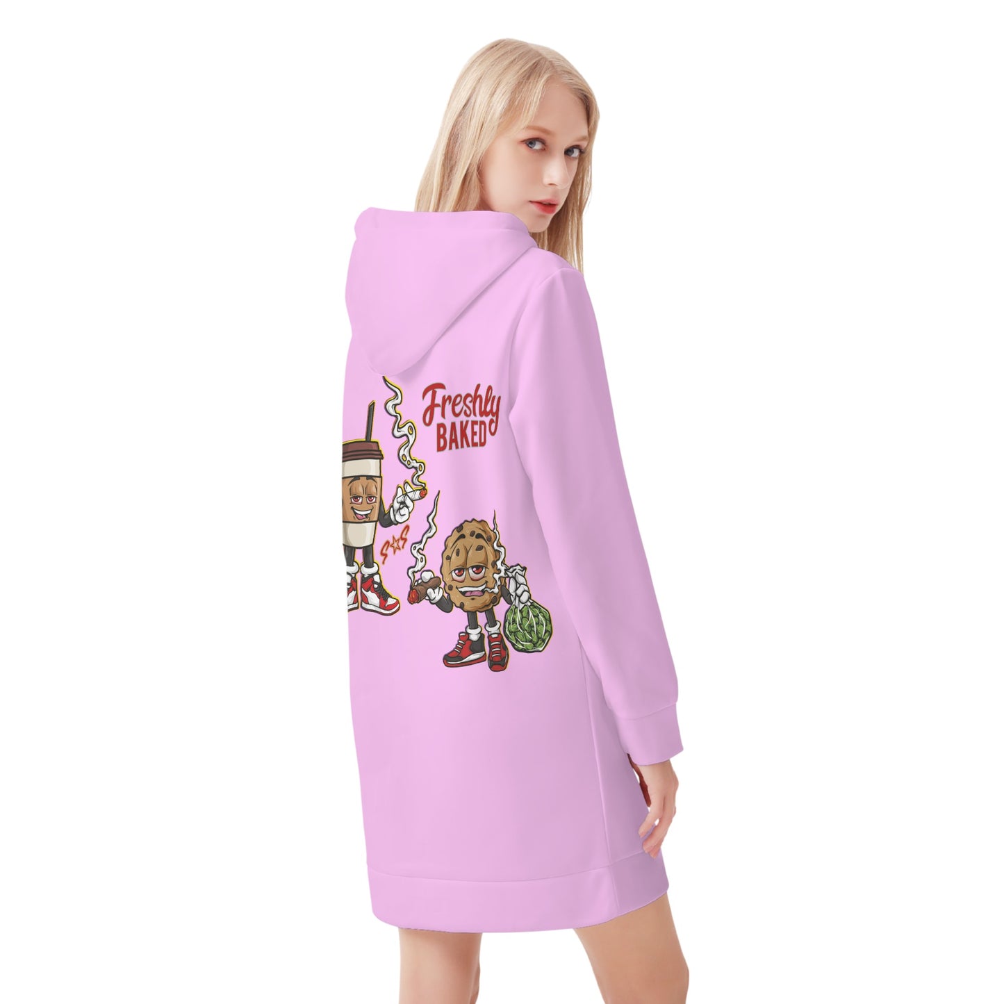 Freshly Baked 420 Edition Womens Hoodie Dress