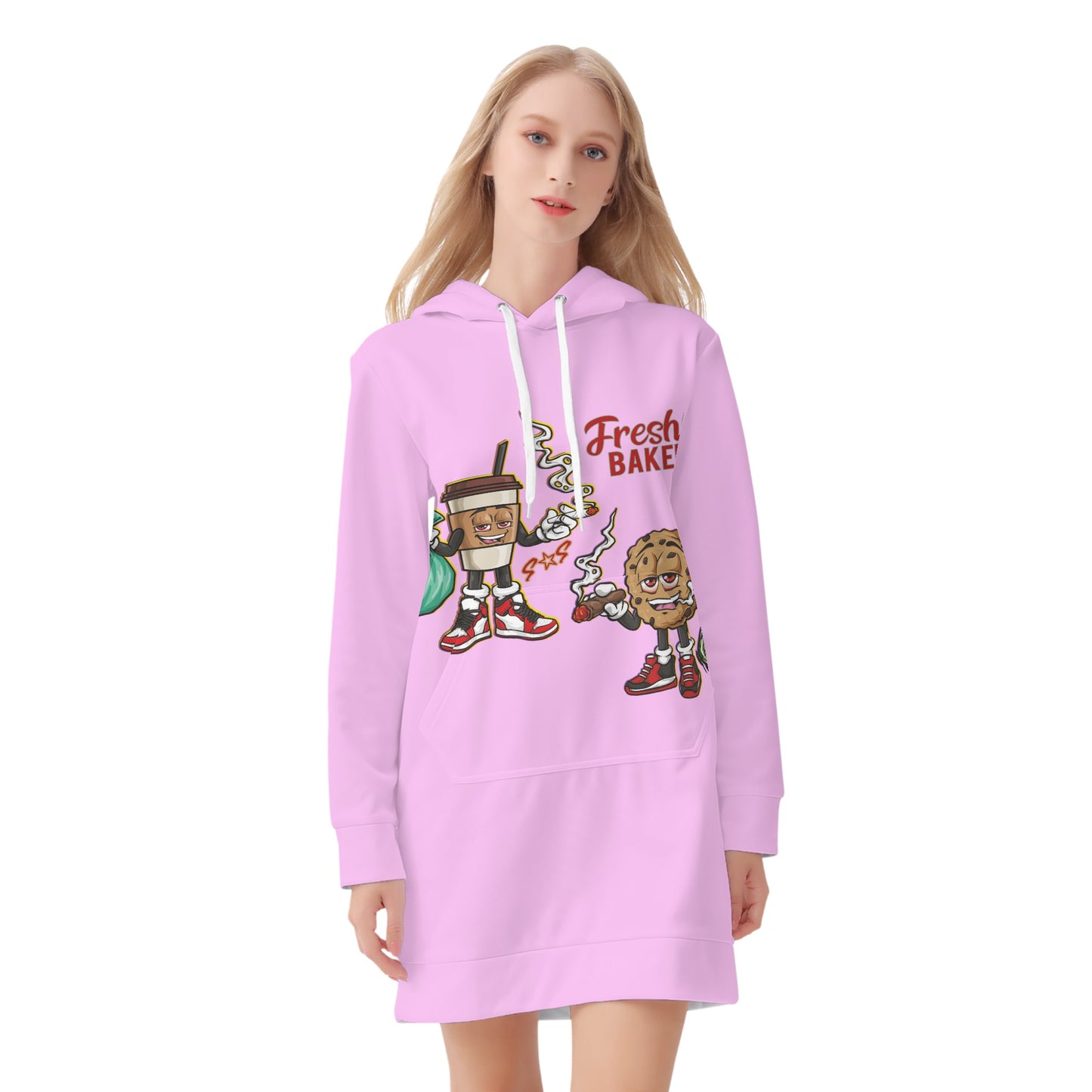 Freshly Baked 420 Edition Womens Hoodie Dress